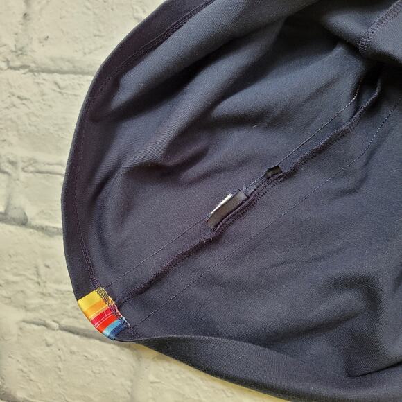 Tommy Jeans Navy Rainbow Trim Dress size Medium - Picture 12 of 12